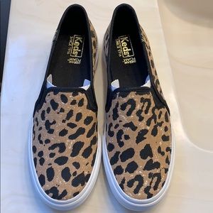 Animal print Keds in animal print. Size 7.5